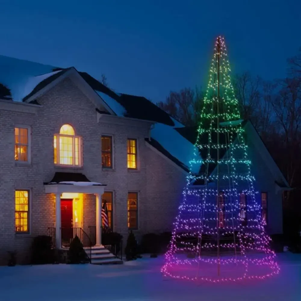 Twinkly Light Tree 13ft 750L 5MM RGB W pole included - Ecomm